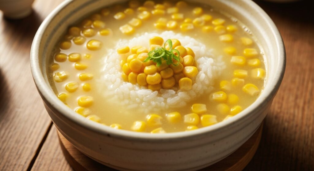 옥수수 국밥